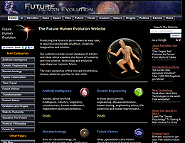 screenshot Future Human Evolution